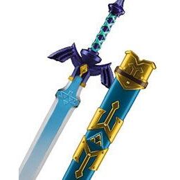 RÉPLICA PLÁSTICO LEGEND OF ZELDA SKYWARD SWORD LINKS MASTER SWORD 66 CM