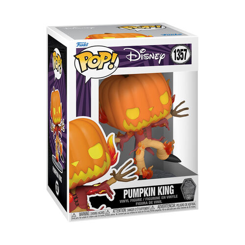 FIGURA POP DISNEY: THE NIGHTMARE BEFORE CHRITSMAS 30TH - PUMPKIN KING