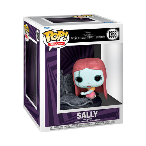 FIGURA POP DELUXE DISNEY NIGHTMARE BEFORE CHISTMAS 30TH - SALLY W/GRAVESTONE