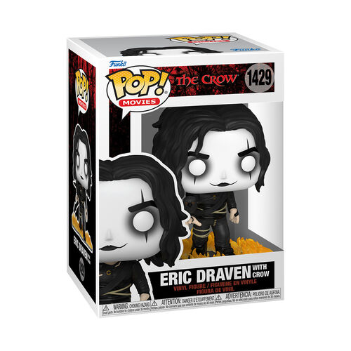 FIGURA POP MOVIES: THE CROW - ERIC W/CROW