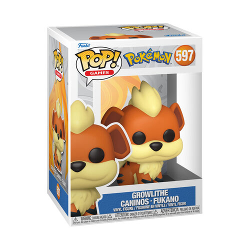 FIGURA POP GAMES: POKEMON - GROWLITHE