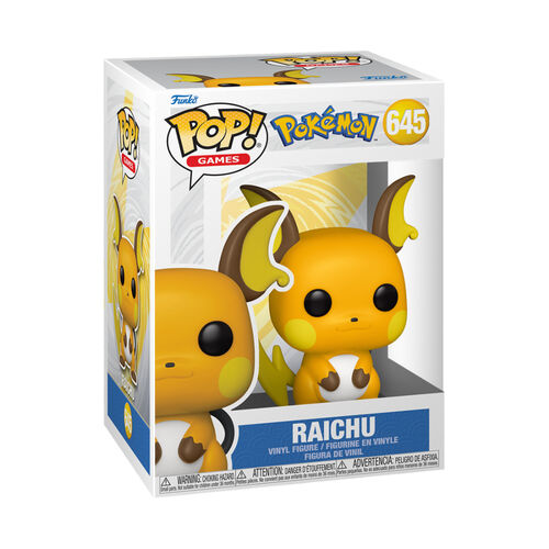 FIGURA POP GAMES: POKEMON- RAICHU