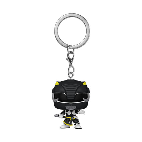 POP KEYCHAIN MMPR 30TH - BLACK RANGER