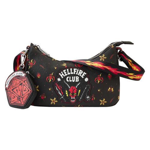 BOLSO CRUZADO LOUNGEFLY NETFLIX STRANGER THINGS HELLFIRE CLUB