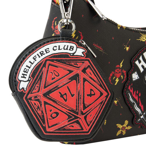 BOLSO CRUZADO LOUNGEFLY NETFLIX STRANGER THINGS HELLFIRE CLUB