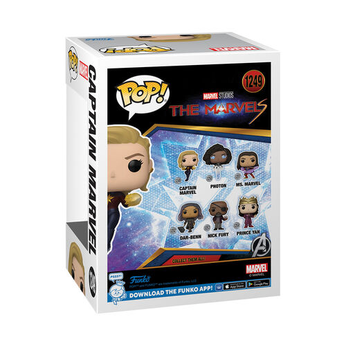 FIGURA POP VINYL: THE MARVELS - CAPTAIN MARVEL