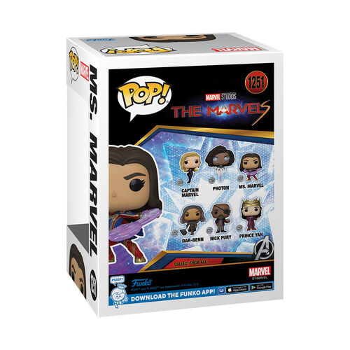FIGURA POP VINYL: THE MARVELS - MS MARVEL