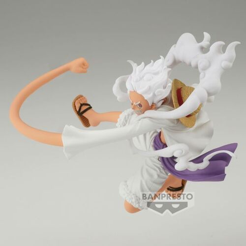 FIGURA MONKEY D. LUFFY GEAR 5 ONE PIECE  BATTLE RECORD COLLECTION 13CM