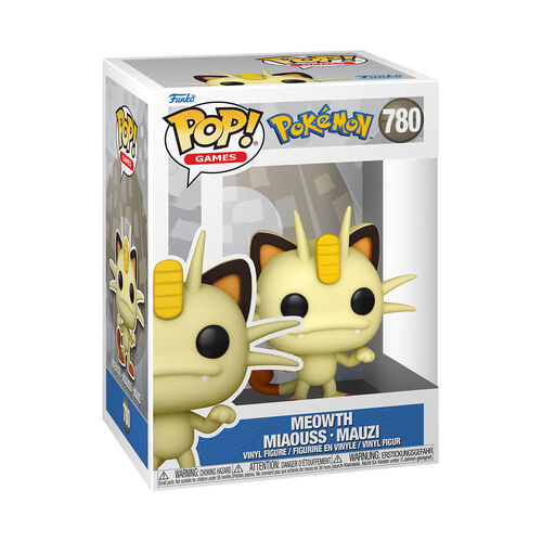 FIGURA POP GAMES: POKEMON - MEOWTH