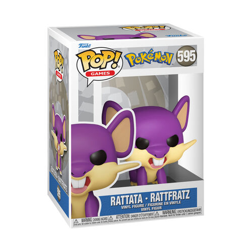 FIGURA POP GAMES: POKEMON - RATTATA