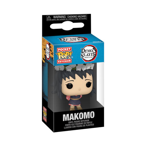 POP KEYCHAIN: DEMON SLAYER- MAKOMO FLOWER HEADDRESS