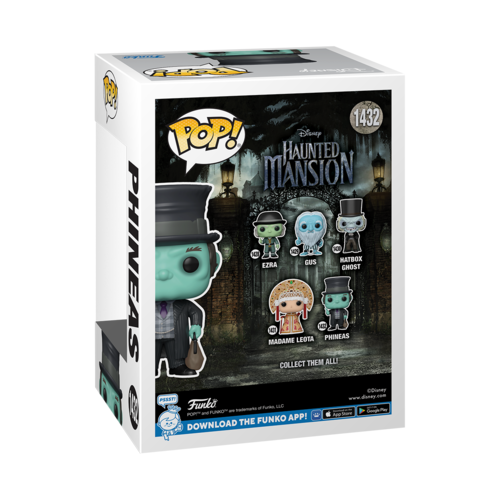 FIGURA POP DISNEY HAUNTED MANSION - PHINEAS