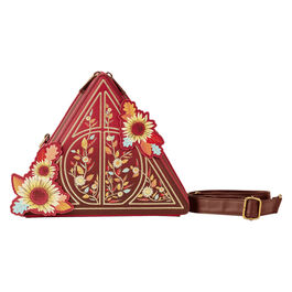 BOLSO CRUZADO LOUNGEFLY WB HARRY POTTER DEATHLY HALLOWS FALL