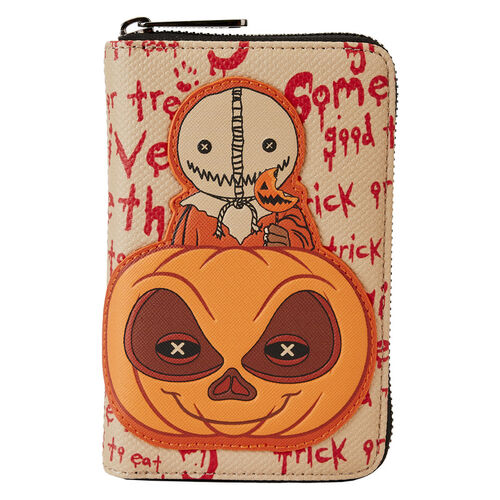 CARTERA LOUNGEFLY LEGENDARY PICTURES TRICK R TREAT SAM ZIP AROUND