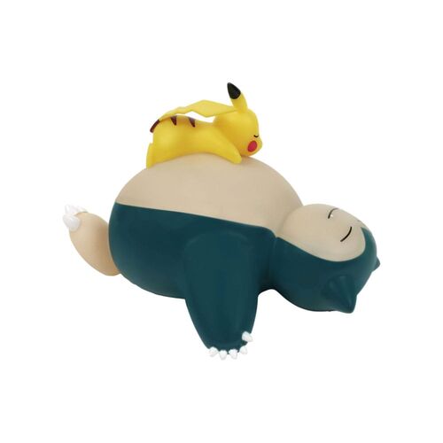LMPARA LED POKMON SNORLAX Y PIKACHU SLEEPING 25 CM