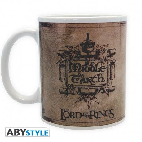 TAZA LORD OF THE RINGS MAP 320 ML