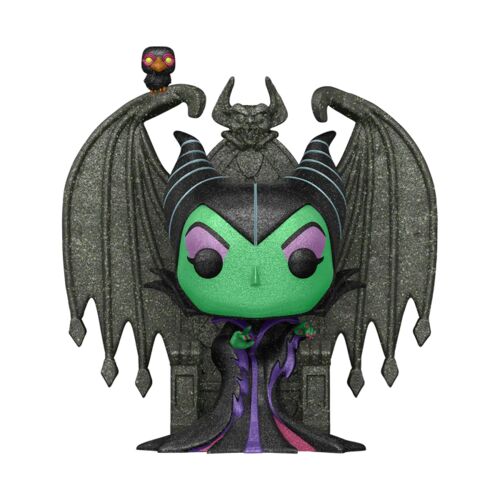 FIGURA POP DELUXE VILLAINS - MALEFICENT ON THRONE DGLT