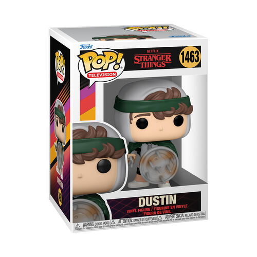 FIGURA POP TV: STRANGER THINGS S4 - HUNTER DUSTIN W/SHIELD