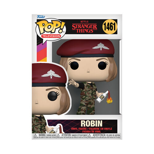 FIGURA POP TV: STRANGER THINGS S4- HUNTER ROBIN W/COCKTAIL