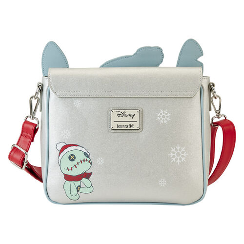 BOLSO CRUZADO LOUNGEFLY DISNEY STITCH HOLIDAY COSPLAY