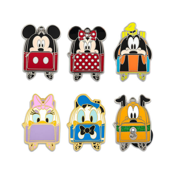 PINS LOUNGEFLY DISNEY CHARACTER BLIND BACKPACK