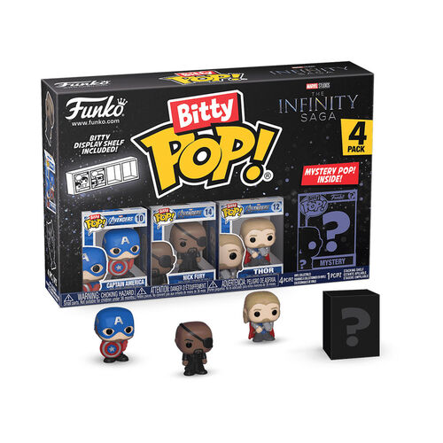 BITTY POP MARVEL THE INFINITY SAGA 4-PACK SERIES 1