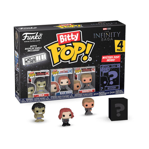 BITTY POP MARVEL THE INFINITY SAGA 4-PACK SERIES 2