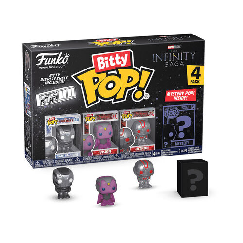 BITTY POP MARVEL THE INFINITY SAGA 4-PACK SERIES 3