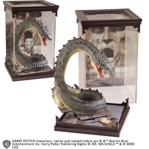 FIGURA HARRY POTTER MAGICAL CREATURES BASILISK 19 CM