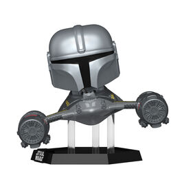 FIGURA POP RIDE SUP DLX: MANDALORIAN S3- THE MANDALORIAN & N-1 STARFIGHTER