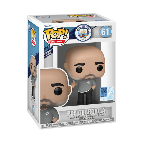 FIGURA POP FOOTBALL MANCHESTER CITY - PEP GUARDIOLA