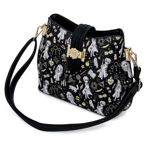BOLSO LOUNGEFLY HARRY POTTER: MAGICAL ELEMENTS