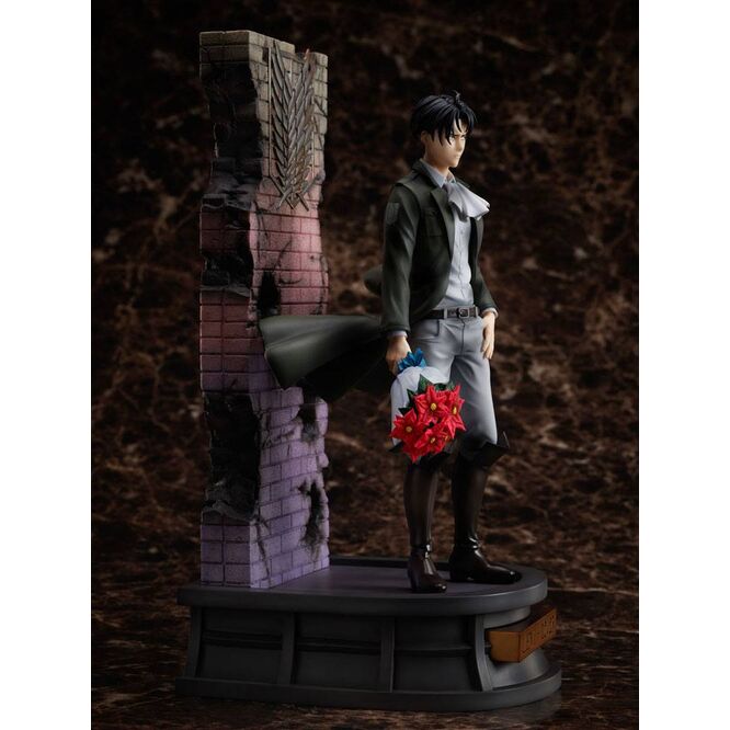 FIGURA PVC 1/7 ATTACK ON TITAN THE FINAL SEASON LEVI BIRTHDAY 30 CM