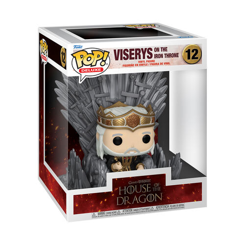 FIGURA POP DELUXE: HOUSE OF THE DRAGON S2- VISERYS ON THRONE