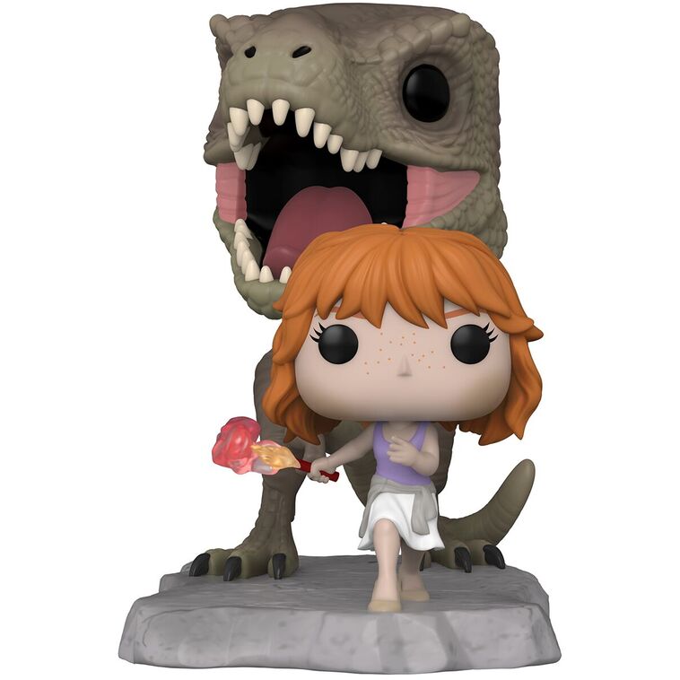 FIGURA POP MOVIE MOMENT: JURASSIC WORLD - CLAIRE W/FLARE