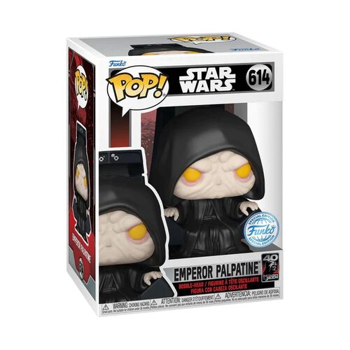 FIGURA POP STAR WARS: ROTJ 40TH- EMPEROR SPECTATING