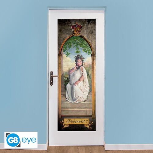 PSTER PARA PUERTA HARRY POTTER THE FAT LADY 53 X 158