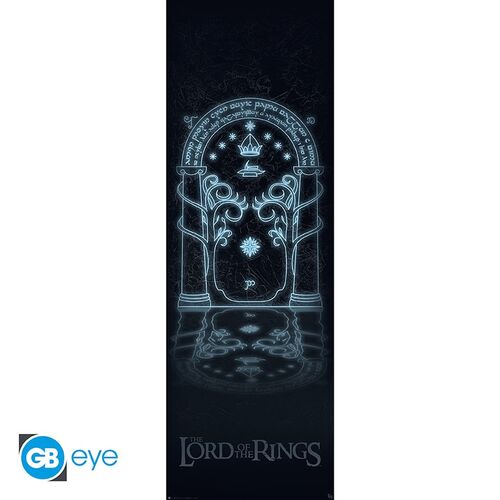 PSTER PARA PUERTA LORD OF THE RING DOORS OF DURIN GHOST 53 X 158