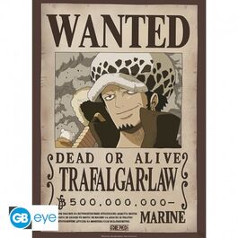 POSTER CHIBI ONE PIECE - WANTED LAW 52X38