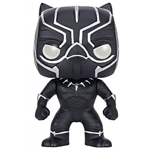 FIGURA POP BOBBLE: MARVEL: CAPTAIN AMERICA CW: BLACK PANTHER