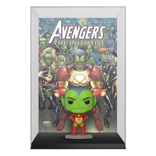 FIGURA POP COMIC COVER: MARVEL- IRON MAN SKRULL