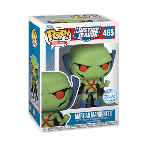 FIGURA POP HEROES JUSTICE LEAGUE COMIC - MARTIAN MANHUNTER