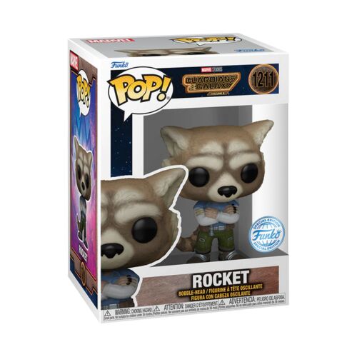 FIGURA POP GUARDIANS OF THE GALAXY 3- ROCKET