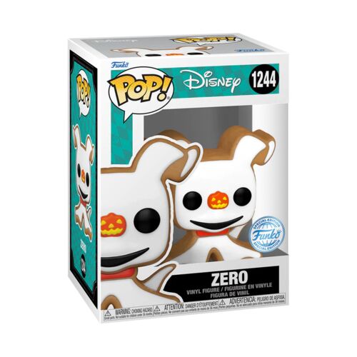 FIGURA POP DISNEY THE NIGHTMARE BEFORE CHRITSMAS - ZERO GINGERBREAD