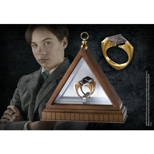 RPLICA 1/1 HARRY POTTER ANILLO LORD VOLDEMORT BAADO EN ORO