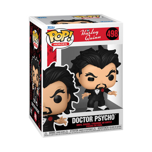 FIGURA POP HEROES HARLEY QUINN ANIMATED SERIES - DOCTOR PSYCHO