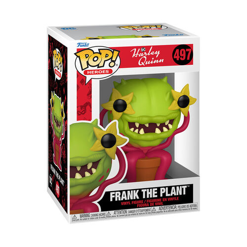 FIGURA POP HEROES HARLEY QUINN ANIMATED SERIES - FRANK THE PLANT