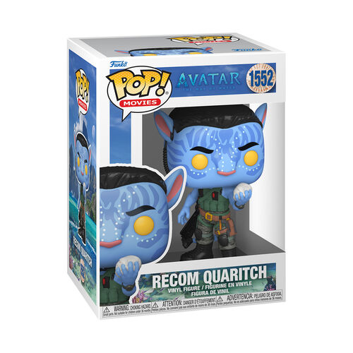 FIGURA POP MOVIES: AVATAR: THE WAY OF THE WATER - RECOM QUARITCH