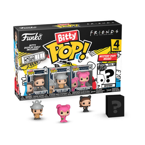 BITTY POP: FRIENDS- MONICA AS CATWOMAN 4PK