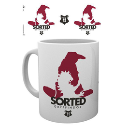 TAZA HARRY POTTER SORTED GRYFFINDOR
